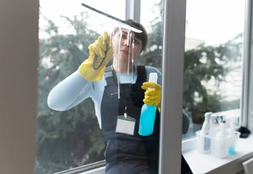 Nettoyage de vitres intérieures et extérieures à Millac